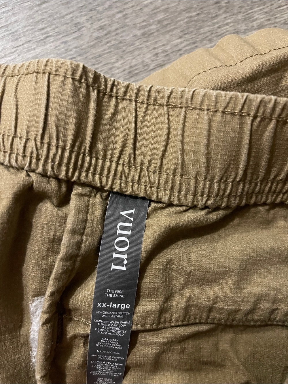 Vuori Ripstop Drawstring Shorts 7.5” - Picture 9 of 9